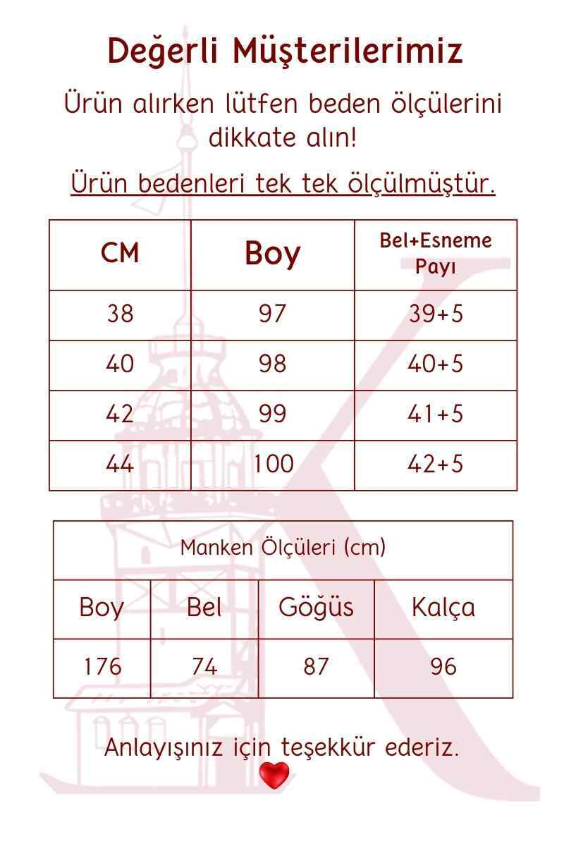 Bayan Çan Etek Düz Saten Etek Siyah - 5