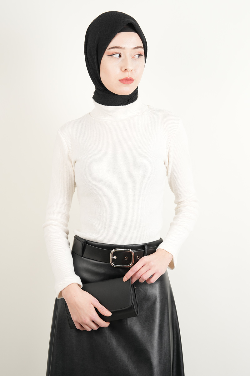 Bayan Fitilli Bady Beyaz - 1