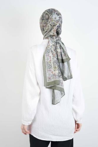Bayan Gömlek Çapraz Düğmeli Yandan Bağlamalı Kimono Gömlek Beyaz - 4