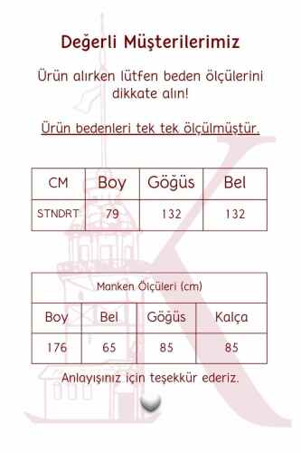Bayan Kalp Nakışlı Gömlek Mavi - 5