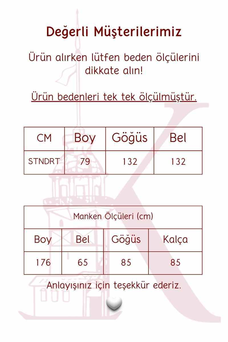 Bayan Kalp Nakışlı Gömlek Mavi - 5