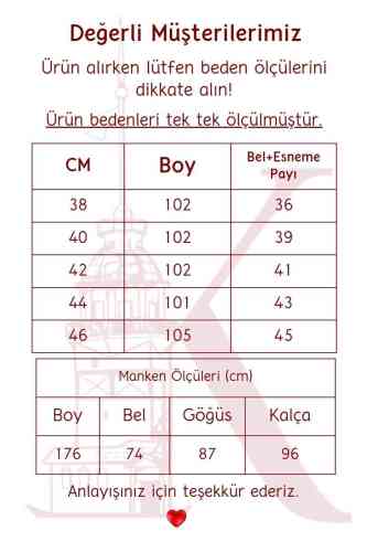 Bayan Kot Etek Ön Çapraz Yandan Bağlamalı Etek Mavi - 5