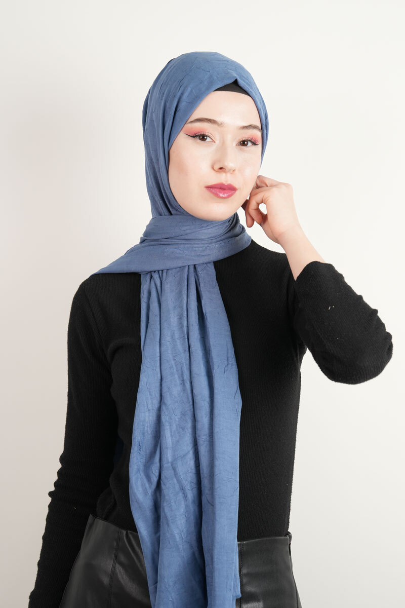 Craş Şal - İndigo Mavi - 1