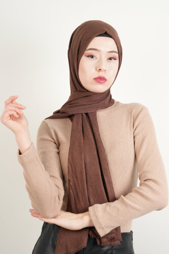 Craş Şal - Kahverengi 