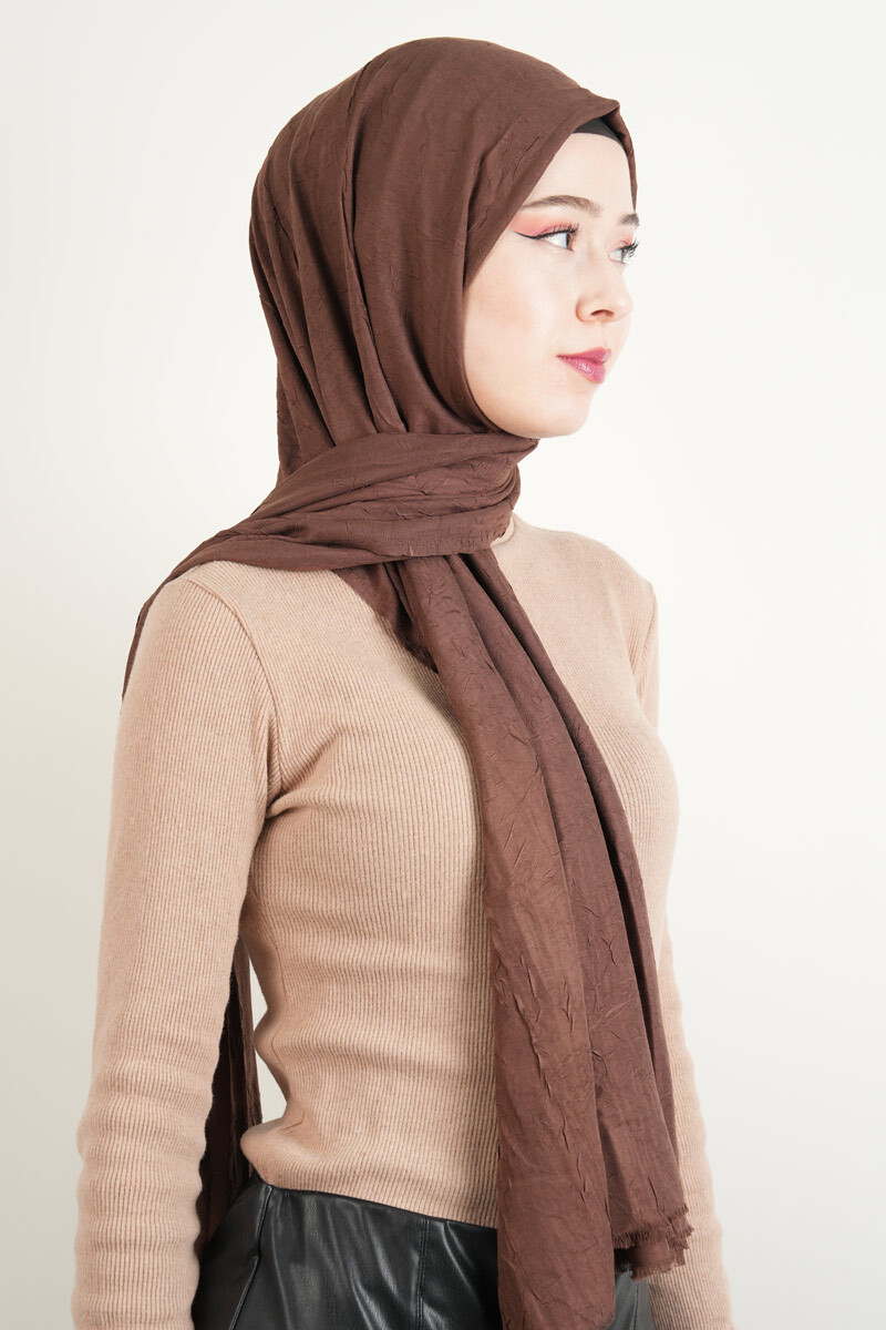 Craş Şal - Kahverengi - 2