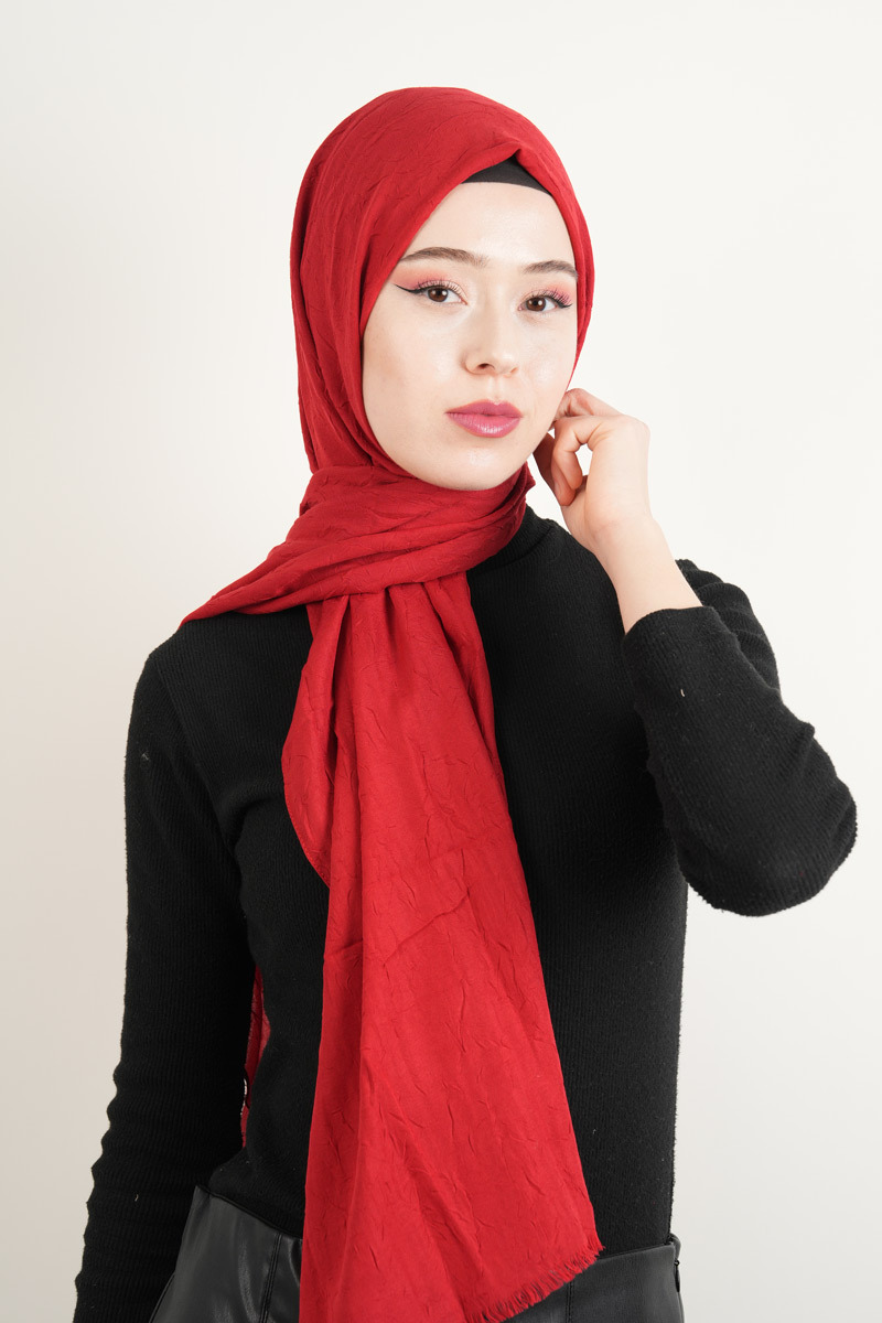Craş Şal - Kırmızı - 2