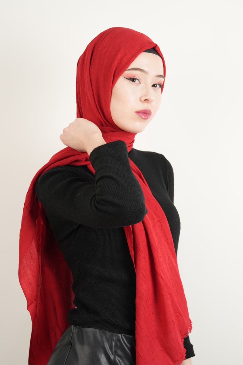 Craş Şal - Kırmızı - 1