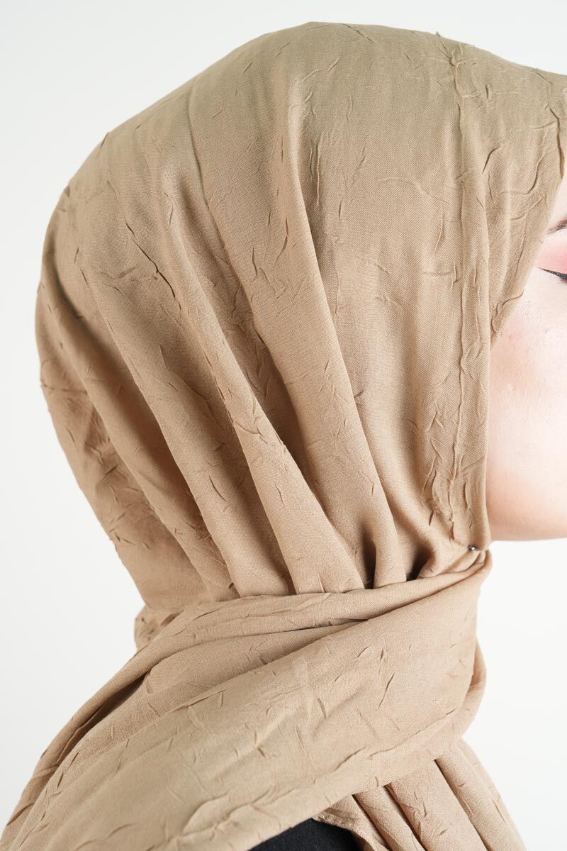 Craş Şal - Koyu Bej - 3