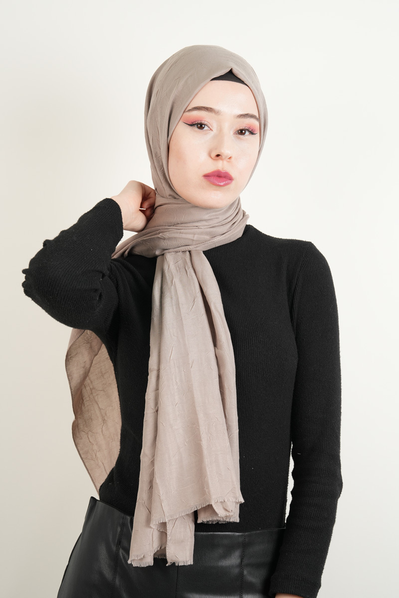 Craş Şal -Koyu Vizon - 1