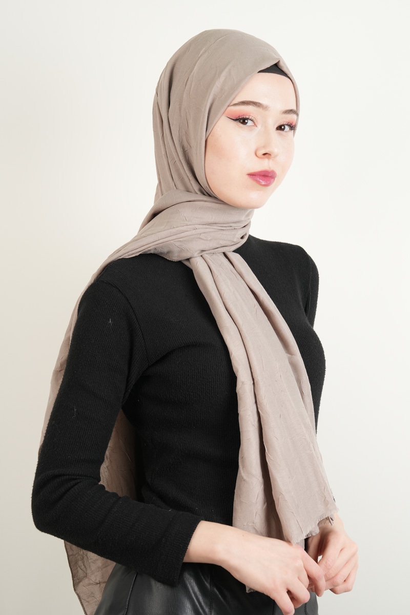 Craş Şal -Koyu Vizon - 2