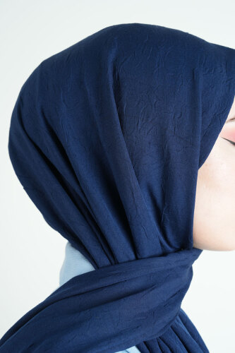 Craş Şal - Lacivert - 3