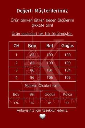 Denim Ceket Ön Taş Detaylı Araboy Ceket Alt Cepli Mavi - 5