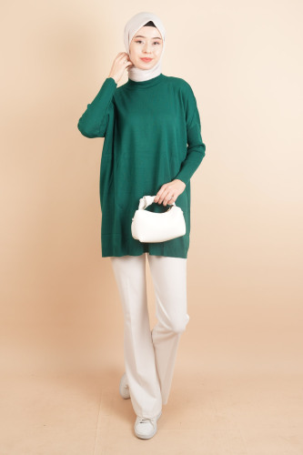 Fitil Kol Yarım Balıkçı Yarasa Kol Kazak Zümrüt - 03Kız Kulesi Teks (1)