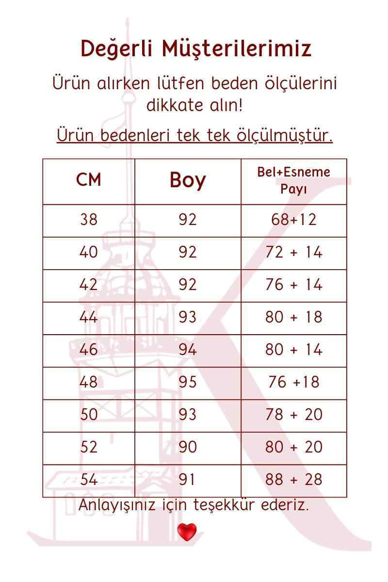 Kadın Dar Kalıp Havuç Pantolon Bel Lastikli Pantolon Bej - 5