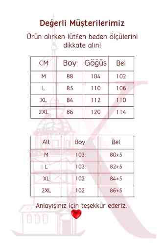 Keten 2 li Takım Yaka Taş bel Tünel Detaylı Takım Siyah - 5