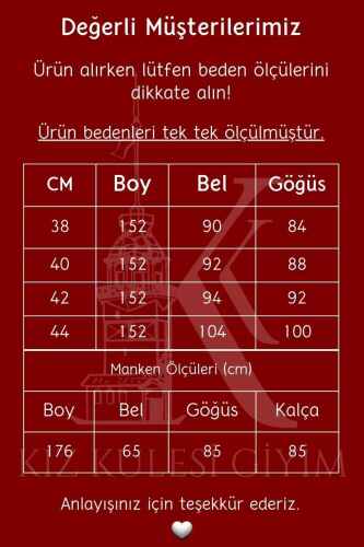 Krep Abiye Balık Kesim Taşlı Abiye Zümrüt - 5