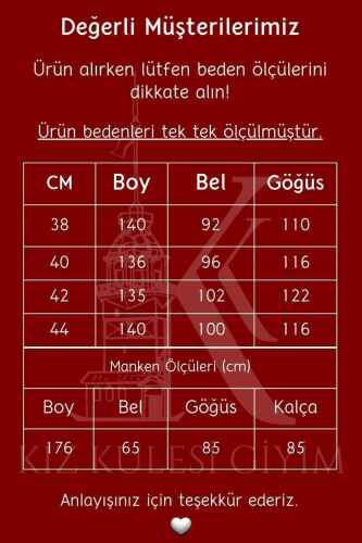 Tesettür Denim Elbise Tek Cep Yakalı Elbise Açık Mavi - 5