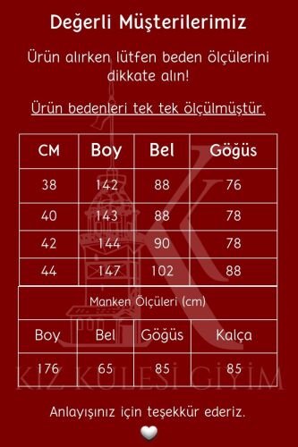 Tesettür Prenses Elbise Kola Bağlamalı Hilary Tafta Prenses Elbise Beyaz - 5