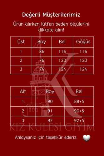 Tesettür Saten Aerobin Takım Bel Tünelli Cep Düğme Detaylı 2 li Çağla Yeşili - 6