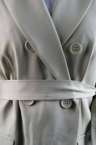 Tesettür Takım 4 Düğmeli Yelekli Blazer İkili Takım Yeşil - 5