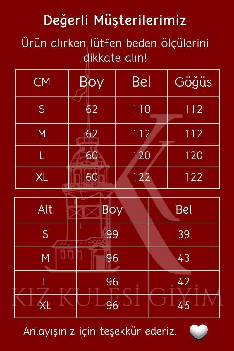 Tesettür Takım Modal Etek Çapraz Bağlamalı 2 li Takım Siyah - 5