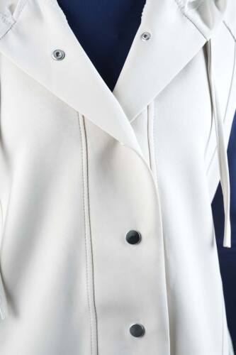 Tesettür Takım Yelekli Şalvar İkili Takım Krem - 5