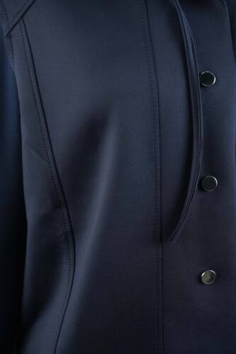 Tesettür Takım Yelekli Şalvar İkili Takım Lacivert - 5