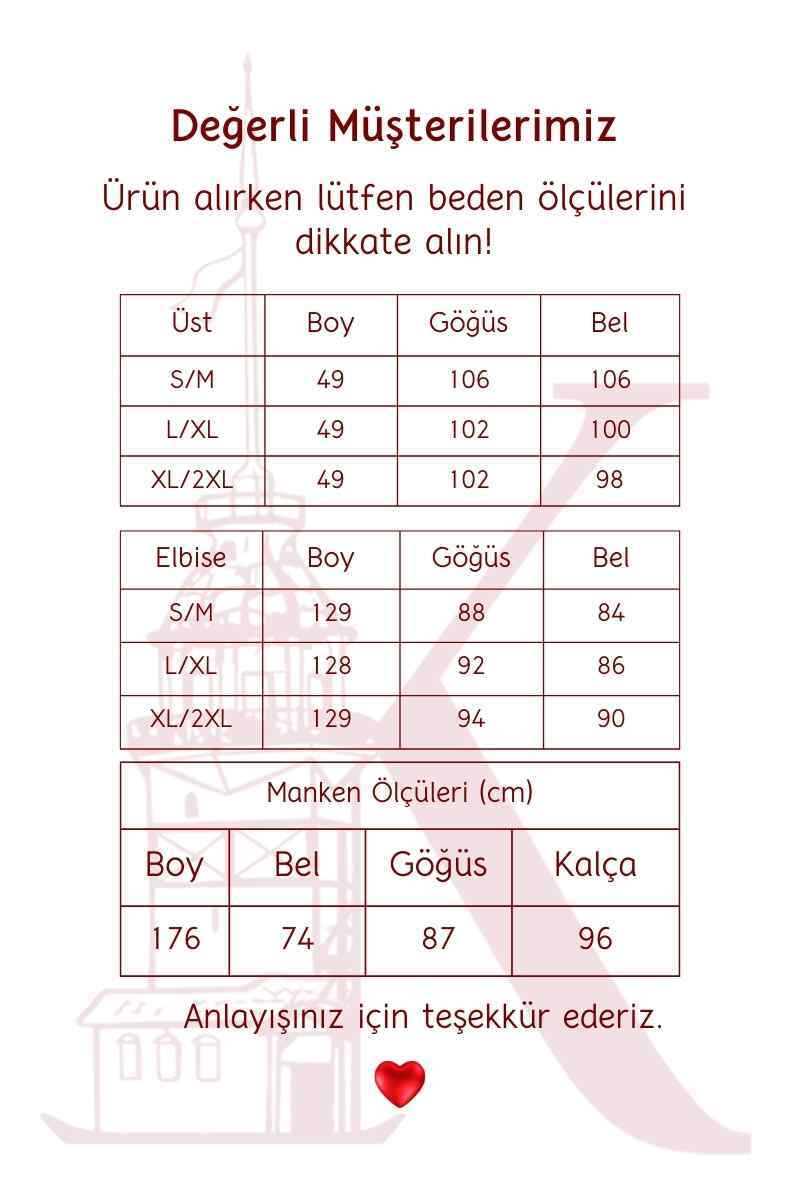 Tesettür Viskon Takım Üst Fermuar Ceketli Elbise Mavi - 5