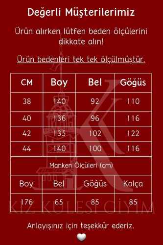 Yeni Çıkan Abiye Model Ful Sim Kırçıllı Krep Abiye Siyah - 5